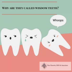 why are they called wisdom teeth